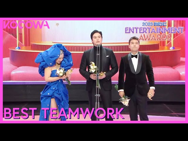 Best Teamwork Award Winner: Palm Oil Family | 2023 MBC Entertainment Awards | KOCOWA+ class=