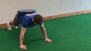 Weighted Lateral Hand Walk