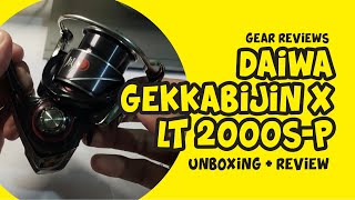 Gear Reviews - Daiwa Gekkabijin X LT 2000SP Unboxing