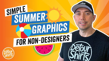 Simple Summer Graphics for Non-Designers. How to create Clipart for T-Shirts using Affinity Designer