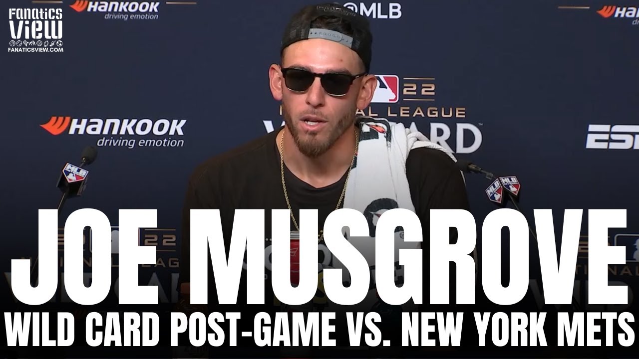 Musgrove Testifying Joe Musgrove Responds to Mets Wanting to Check Him for Foreign ...