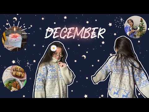 Ending 2023 with this ✨| December knit |Knitting vlog | Baking✨