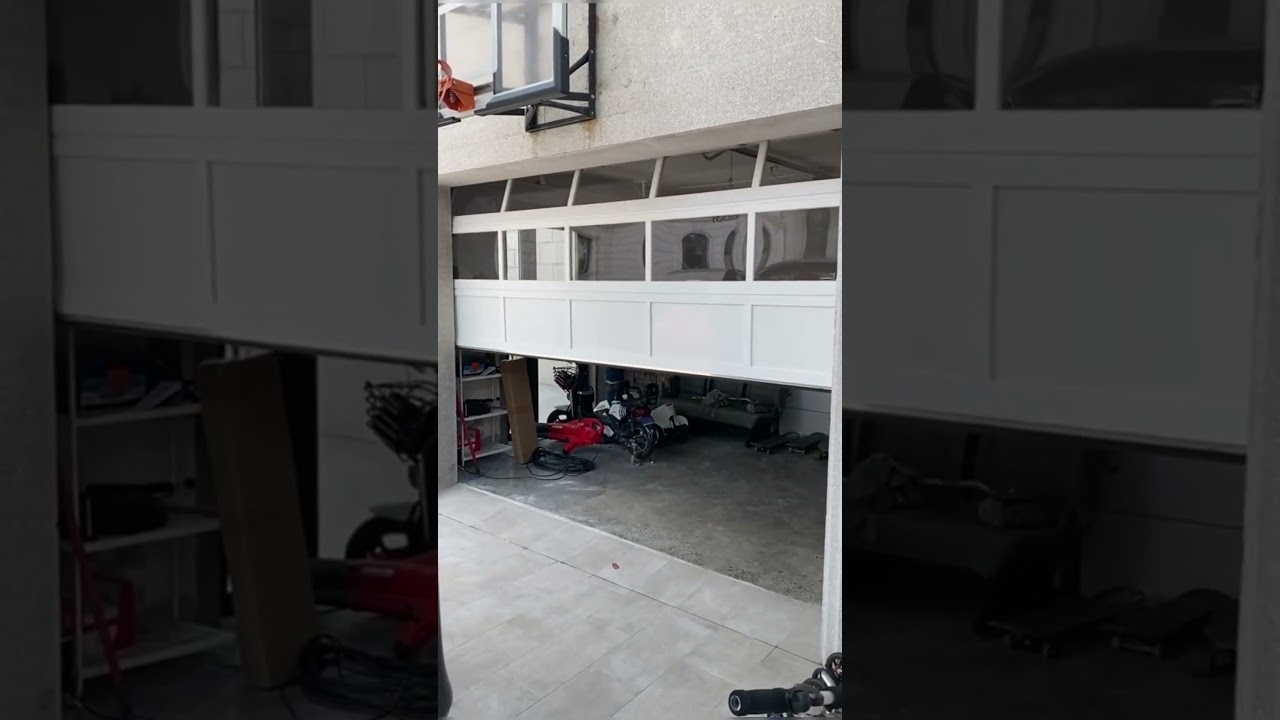 Commercial Doors and Residental Transparent Sectional Overhead Doors Supplier