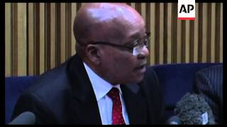 African Union leaders discuss Libya; Sth Africa will not yet recognise rebels