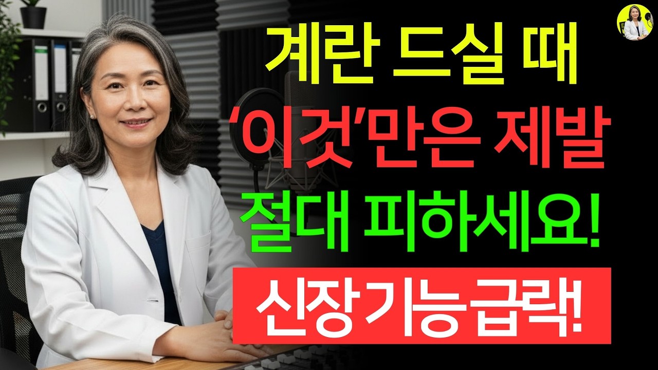 삶은계란 이거랑 먹으면 진짜 독됩니다! [2편] 상극음식 TOP3 | 혈관막히고 신장망가지는 최악의 조합 | 60대 필수시청 | 신장건강 | 시니어건강 | 노인건강습관 | 건강정보