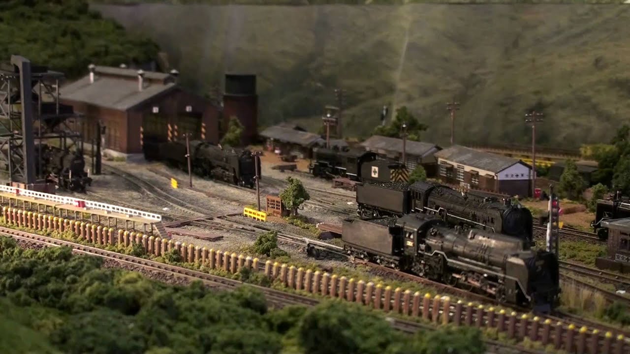 C62 10系寝台客車 急行出雲 Model Railroad Japanese steam locomotive - YouTube