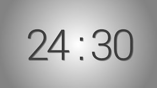 24 Minutes 30 seconds countdown Timer - Beep at the end | Simple Timer (twenty-four min thirty sec)