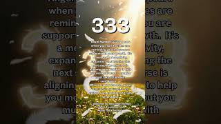 What Does Seeing 333 Mean?