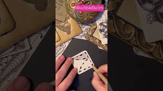 Three versions of Crescent Moon Tangle Zentangle®