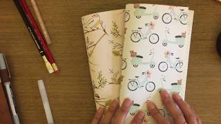 June 2018 Junk Journal Flips | Girl and Quill