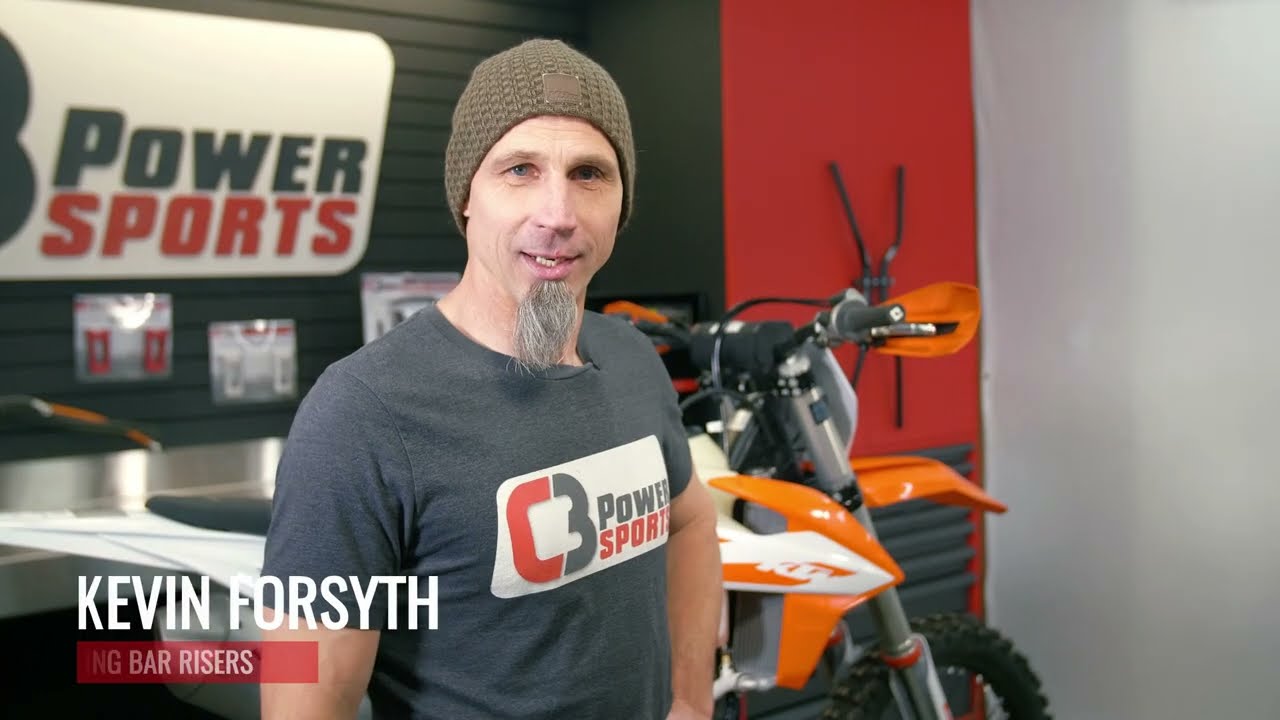 C3 Bar Risers Install - Snowbike, Dirtbike, Adventure bike