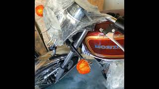 The Honda CB400 Returns Home to continue the restoration #honda #cb400four #restoremachines