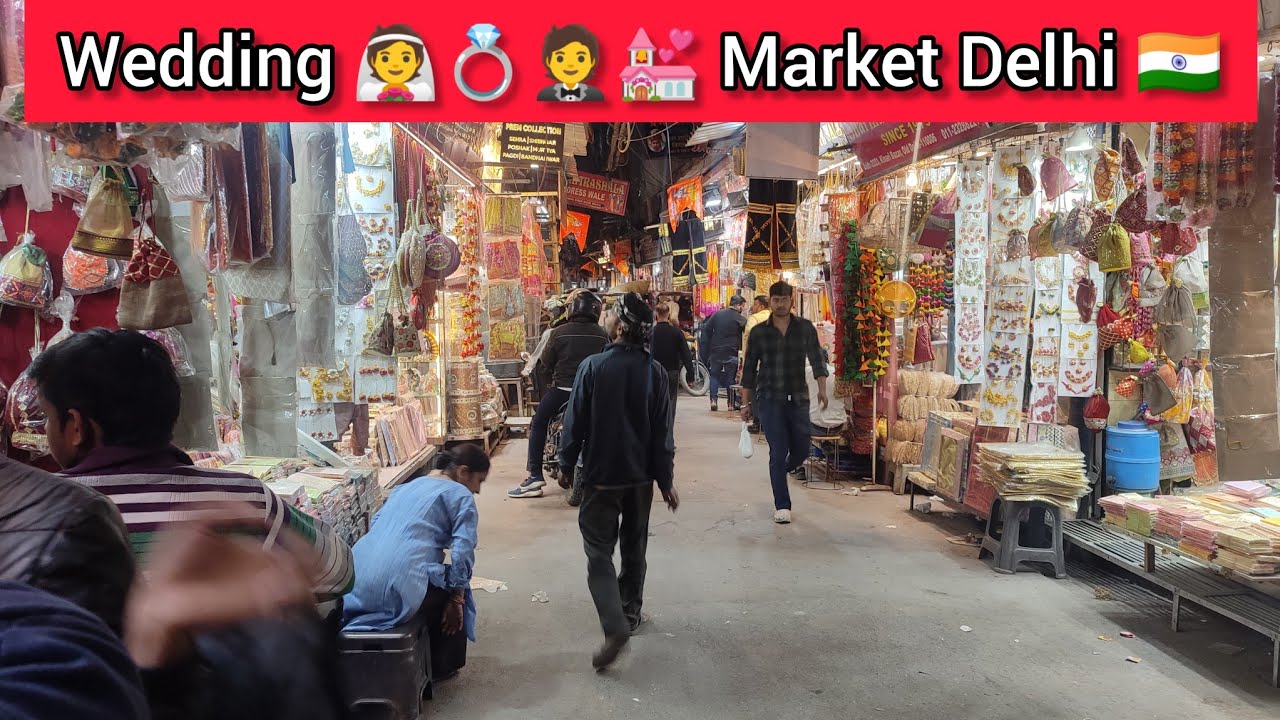 Kinari Bazar Old Delhi Market Virtual Walking Tour Of Delhi City