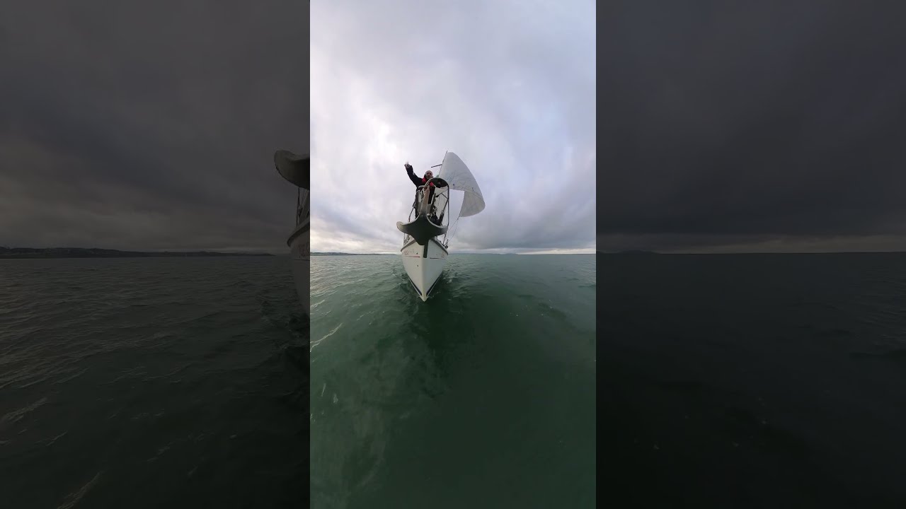 ⁣Sailing to Ballyholme Bay