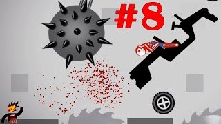 Stickman Destruction EDITOR 2018 Part 8 Spiderman (by saapart) / Android Gameplay HD screenshot 4