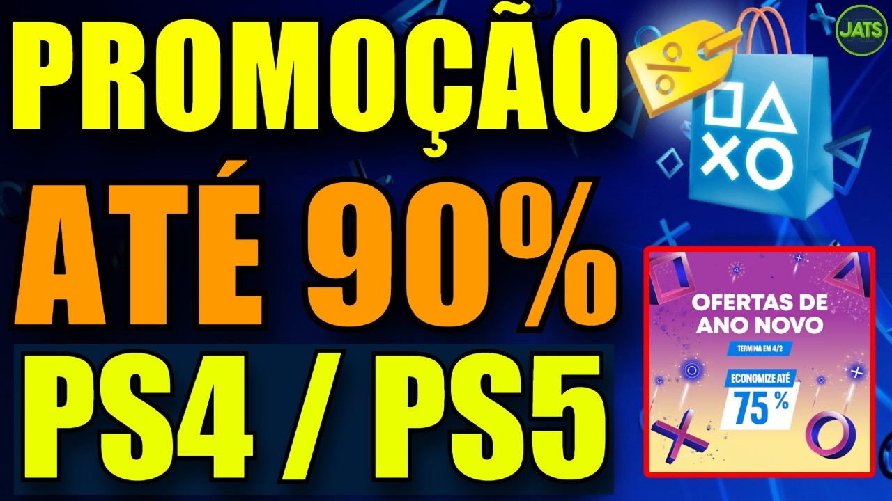 MEGA PROMOÇÃO NO PS4 E PS5 !! JOGOS BARATOS NA PROMOÇÃO DE ANO NOVO PLAYSTATION