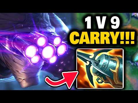 MASTER solo YI carry SEASON Jungle 16