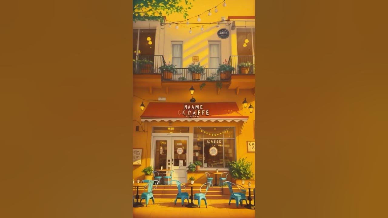 Sidewalk Serenade: Relaxing #JazzMusic at the #CozyCafe on the Bustling City #StreetCorner
