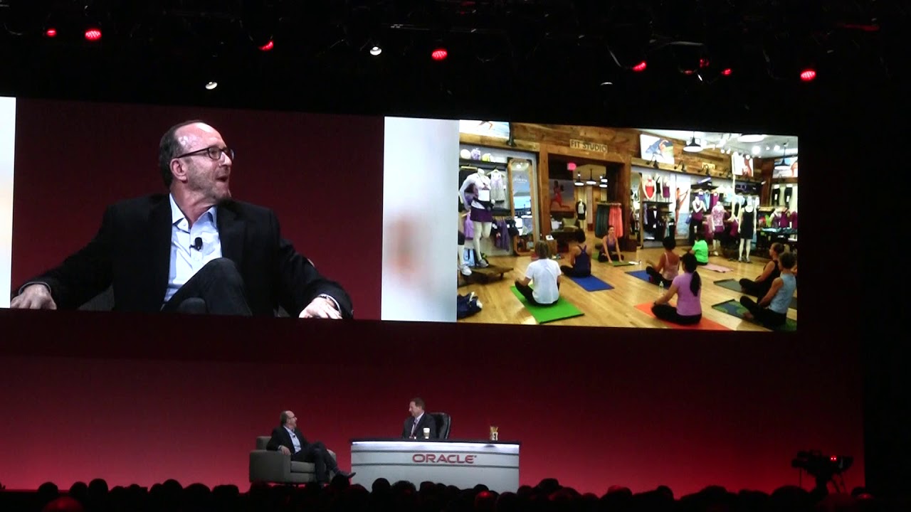 Mark Hurd and Customers keynote Oracle World 2017 