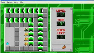 Chip's Challenge Levels 1-9 - Speedrun