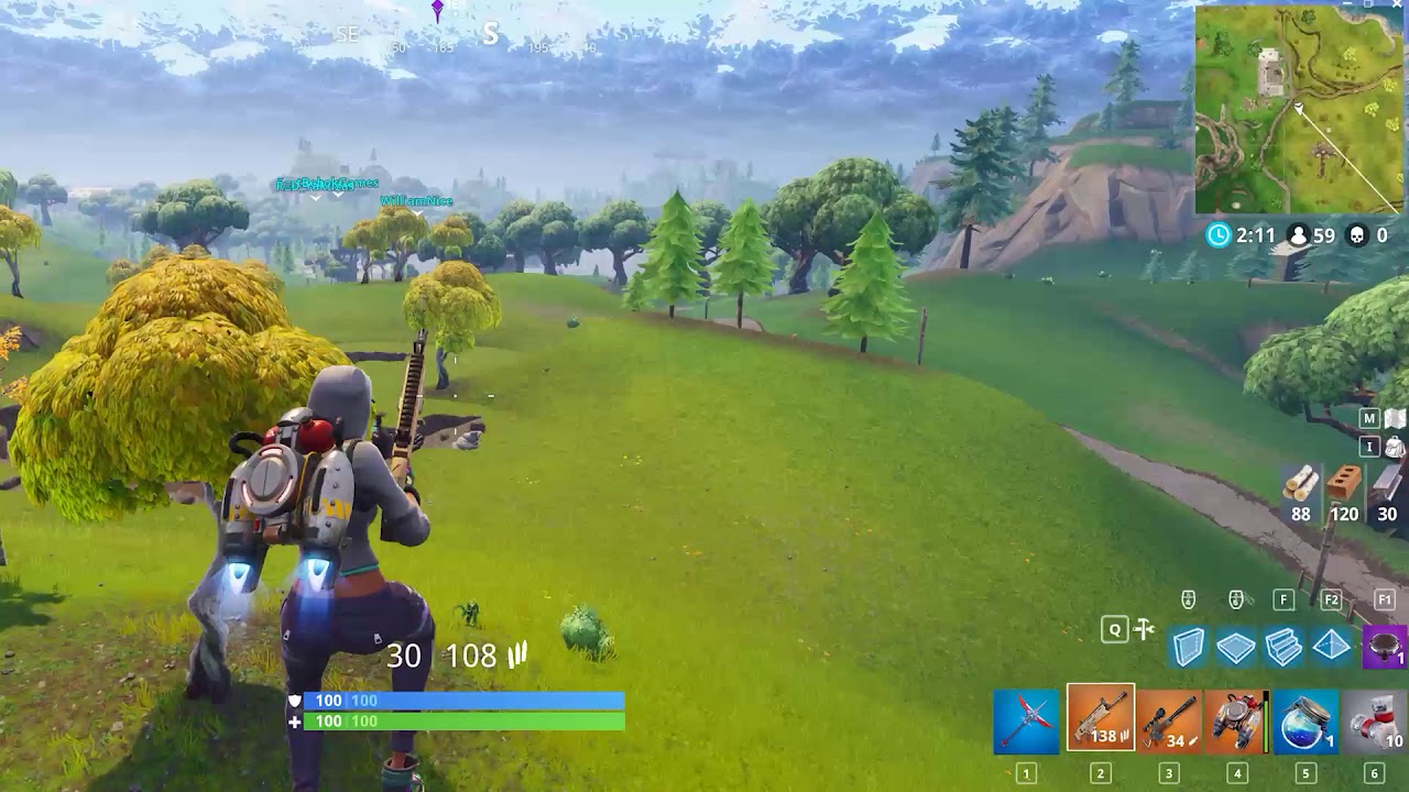 Fortnite Battle Royale - Jetpack Gameplay