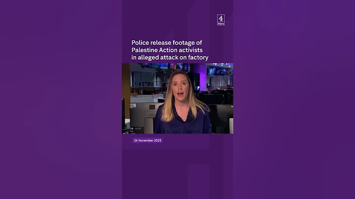 Police release footage of Palestine Action activists in alleged attack on factory