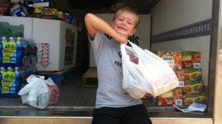 Mix 101.5 WRAL-FM BackPack Buddies Drive 2012