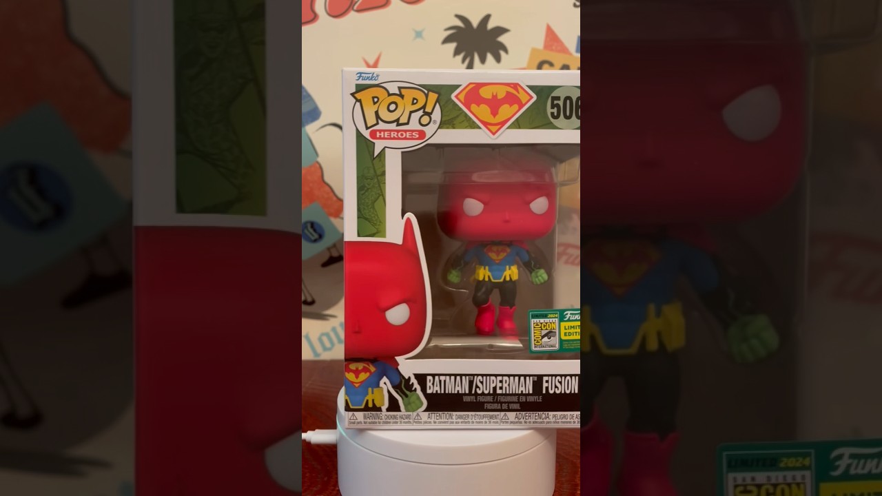 Funko SDCC 2024 Exclusive - Batman/Superman Fusion 