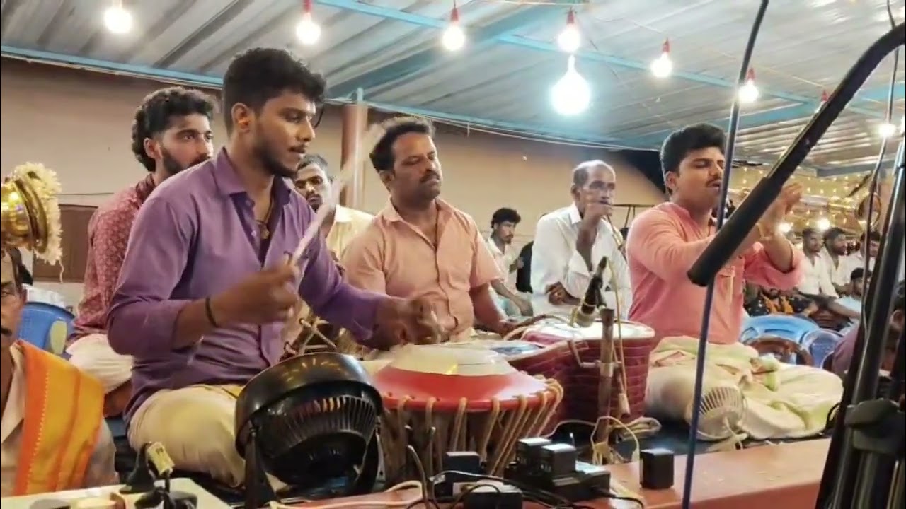 Santosh devadiga Nelavara  kola vadya