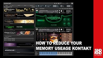 How to reduce memory usage in Kontakt