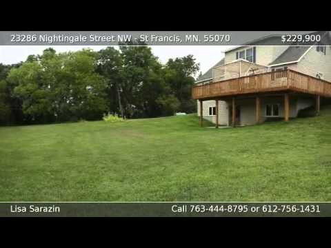 23286 Nightingale Street, Saint Francis, MN home video tour