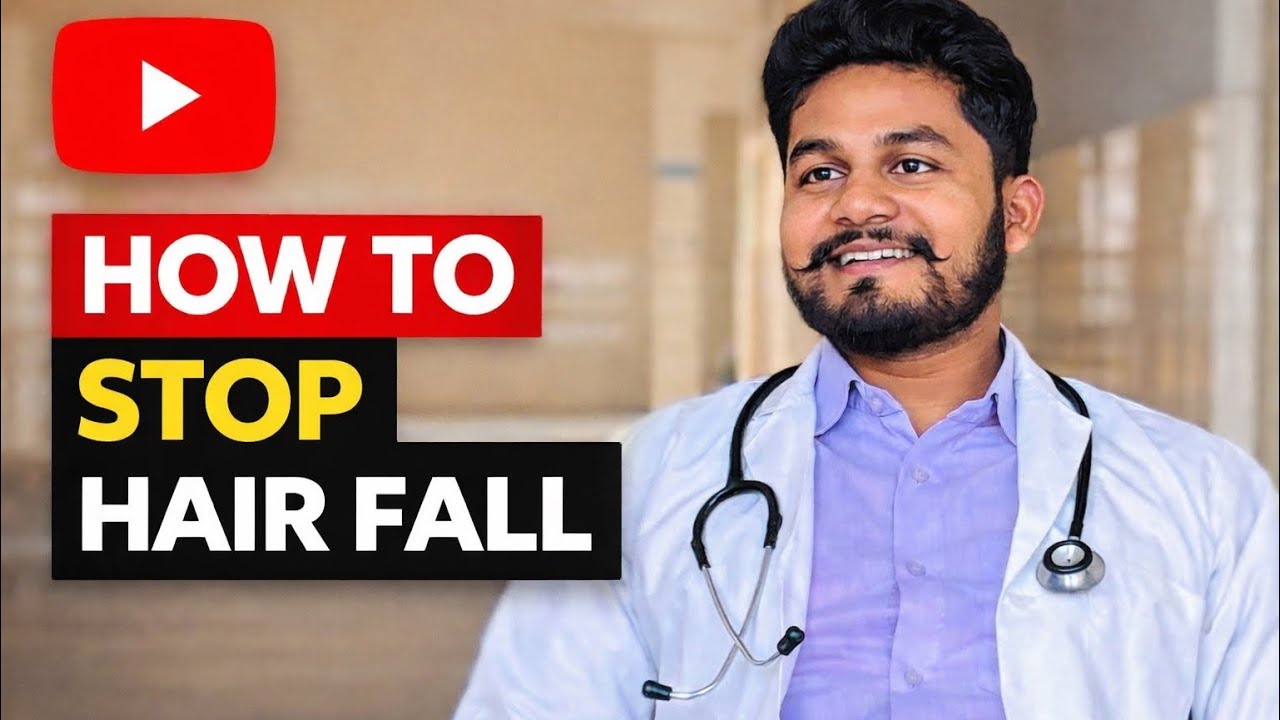 How to stop hair fall naturally 