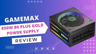 GAMEMAX 850W Gold Power Supply: Reliable Power for Gaming Rigs Review