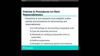 SCC Rent Reasonableness