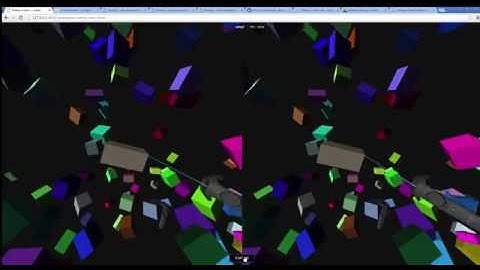 Three.js Vive Object Manipulation