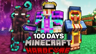 I Survived 100 Days with ALL THE MODS in Minecraft Hardcore 1.21.1!