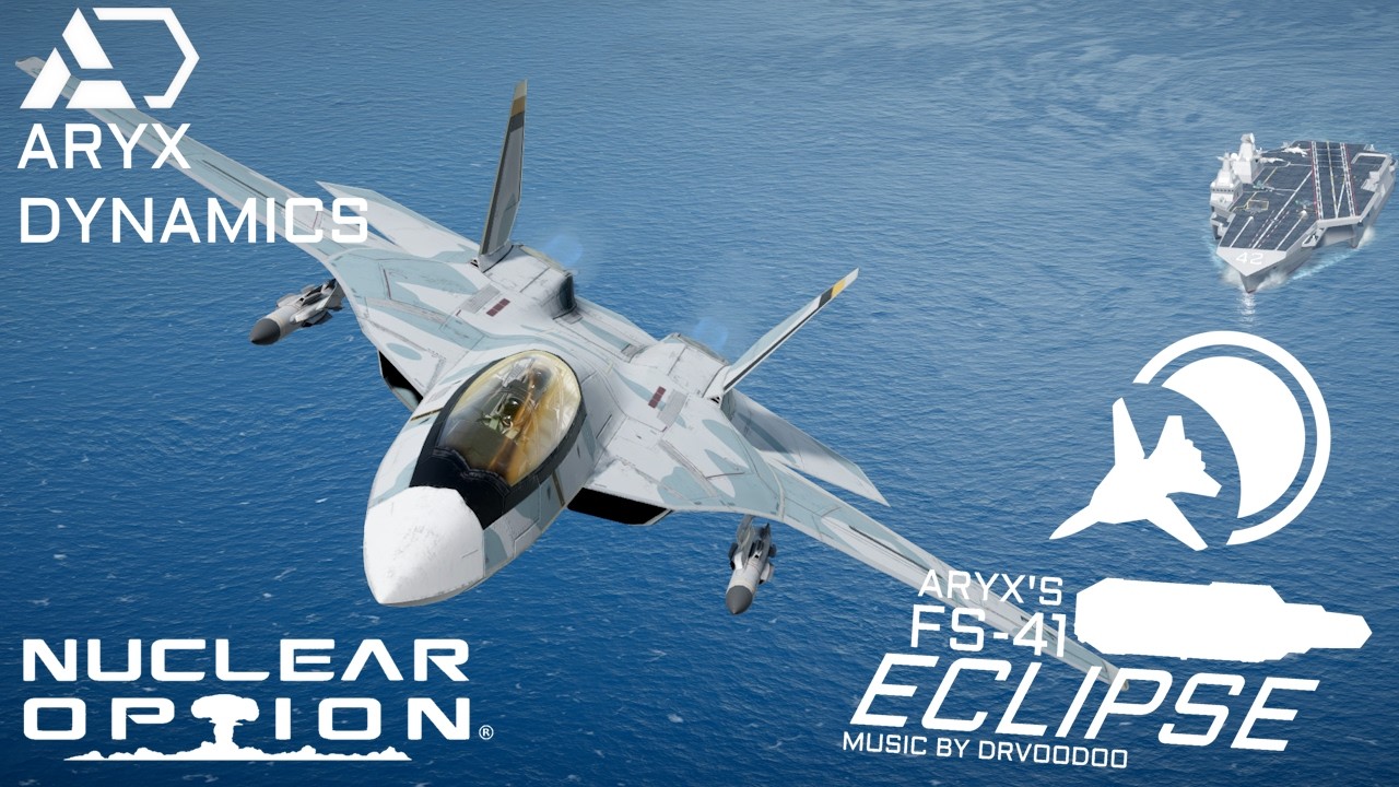Fs 41 INTERCEPTOR | FS-41 Eclipse | Nuclear Option Aircraft & CATOBAR Mod ...