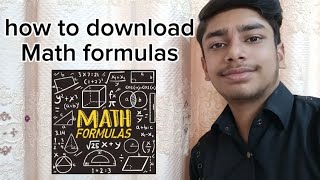 how to download all math formulas