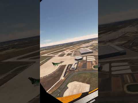 Rafale Formation Landing In VR At Paris Orly Microsoft Flight Simulator Msfs2020 Vr Rafale
