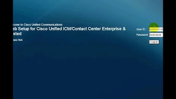 VoiceBootcamp Cisco UCCE Advanced - Lab 4   Setting up Instance using Domain Manager and Web Setup