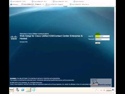 VoiceBootcamp Cisco UCCE