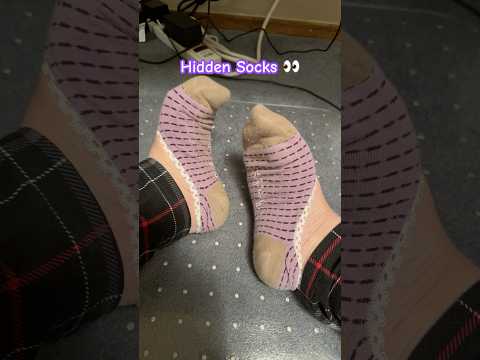 Sporting my purple footies no-show socks 💜🧦 #footsies #peds #socks #sockstyle #socksaddict #shorts
