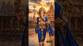 Sukhkarta Dukhharta 🙏 Ganpati Bappa Morning Darshan | Remove All Obstacles 🌸 #shorts  #ganesh