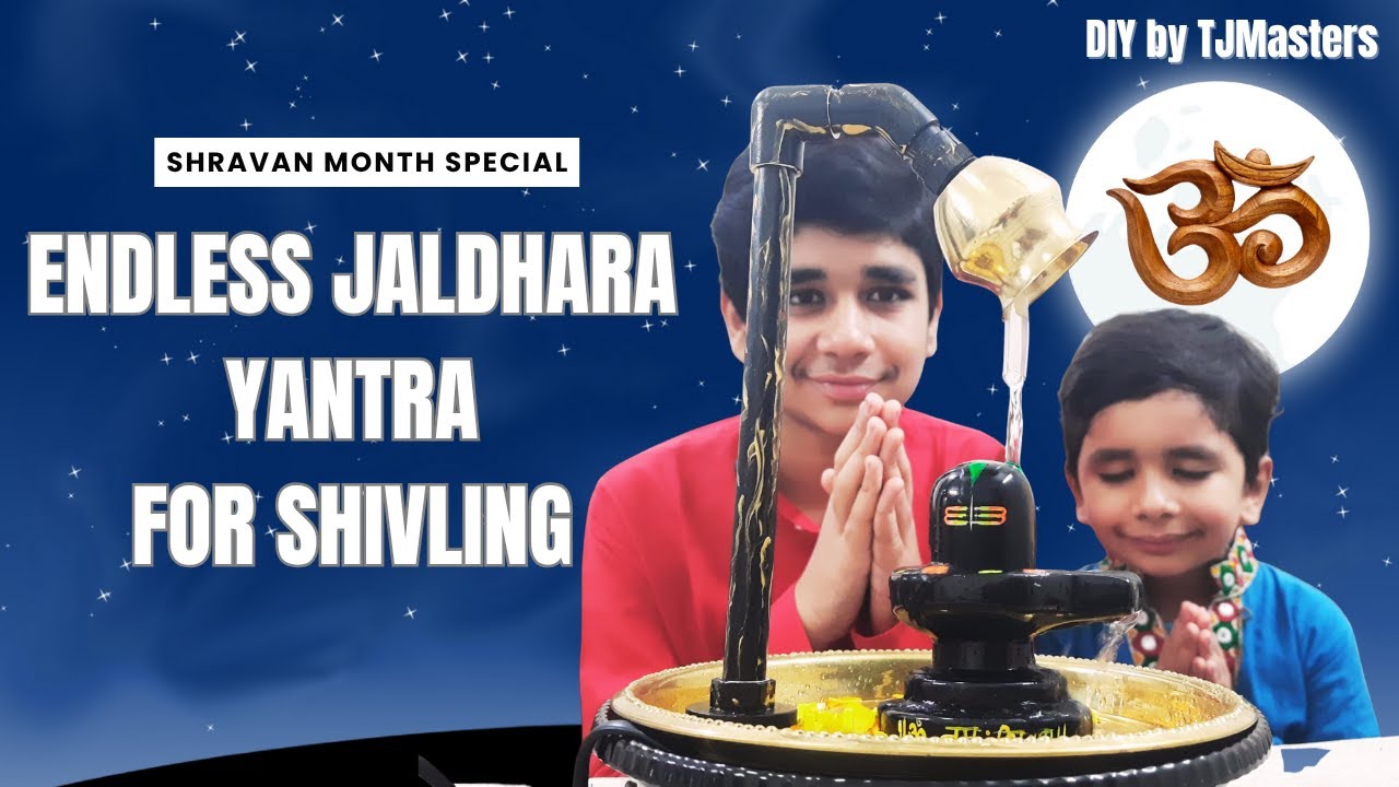 Endless Jaldhara Machine for Shivling | DIY STEM + Bhakti Project for Shravan