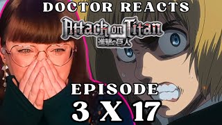 NOT MY ARMIN?! I'm In Denial | Literature Doctor REACTS to Attack on Titan | 3x17 'Hero'