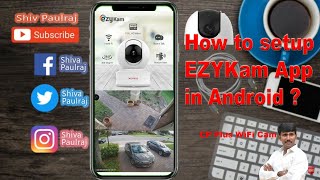 English | CP Plus E31A Camera Installation and unboxing #cpplus #wificamera #security #camera #live