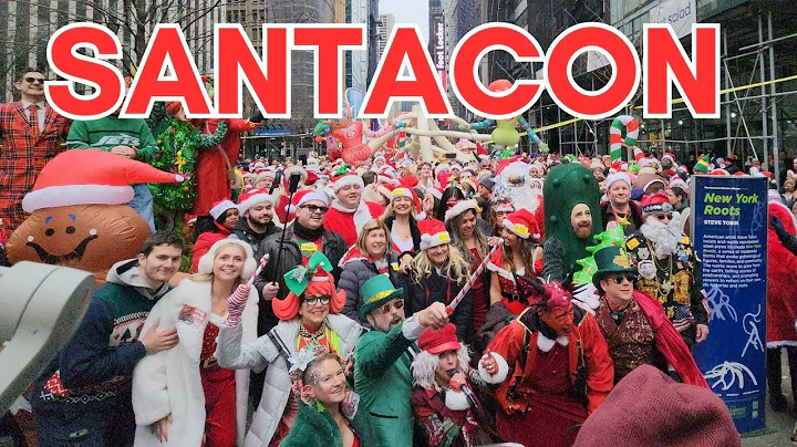 SantaCon 2025: New York's Wildest Holiday Celebration! | NYC DESI एनवाईसी देसी