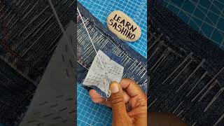 SASHIKO | Stitching is the best teacher. #sashiko #beginnersewing