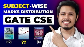 Subject wise Marks Distribution in GATE CSE 2023