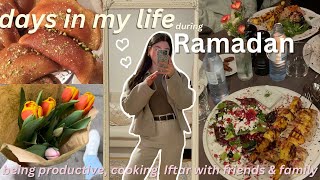 RAMADAN VLOG🌙 Iftar with family & friends | cooking | going out with my girls | living alone